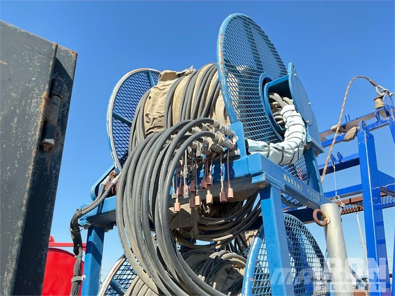 Loadcraft (6) 49 ft Coil Tubing Reel Trailer Processing Equipment