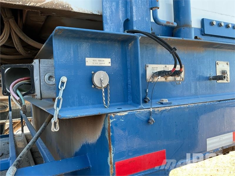 Loadcraft (6) 49 ft Coil Tubing Reel Trailer Processing Equipment
