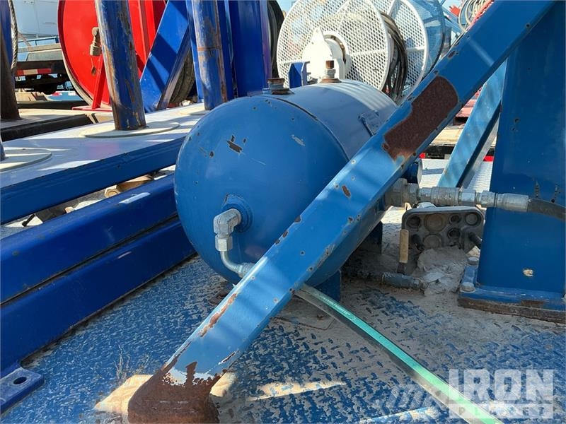 Loadcraft (6) 49 ft Coil Tubing Reel Trailer Processing Equipment