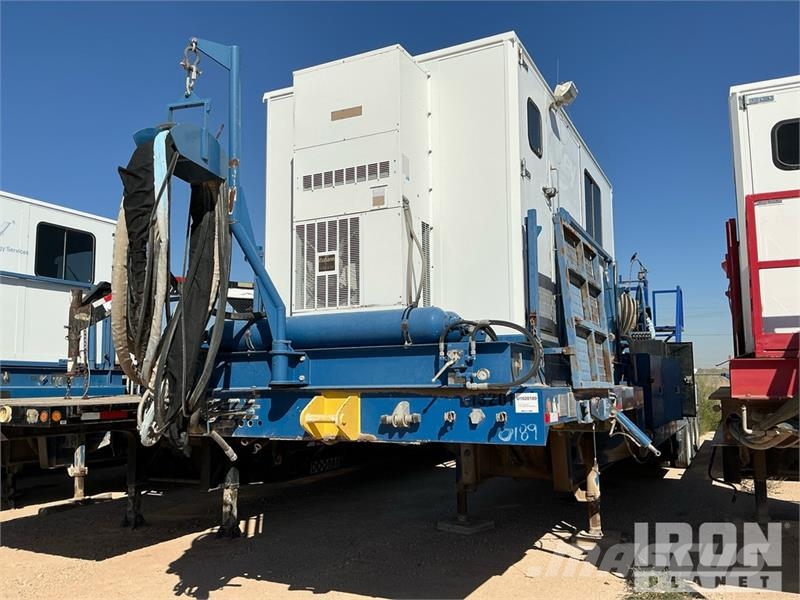Loadcraft (6) 49 ft Coil Tubing Reel Trailer Processing Equipment