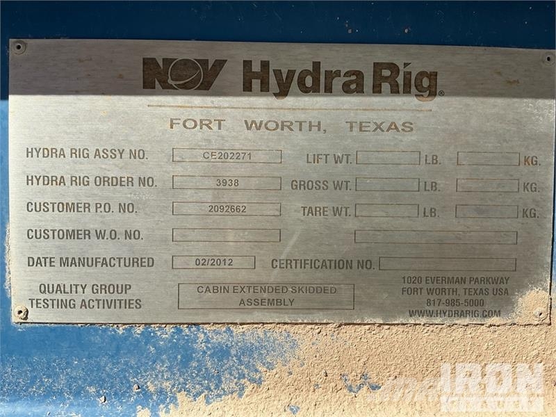 Loadcraft (6) 49 ft Coil Tubing Reel Trailer Processing Equipment