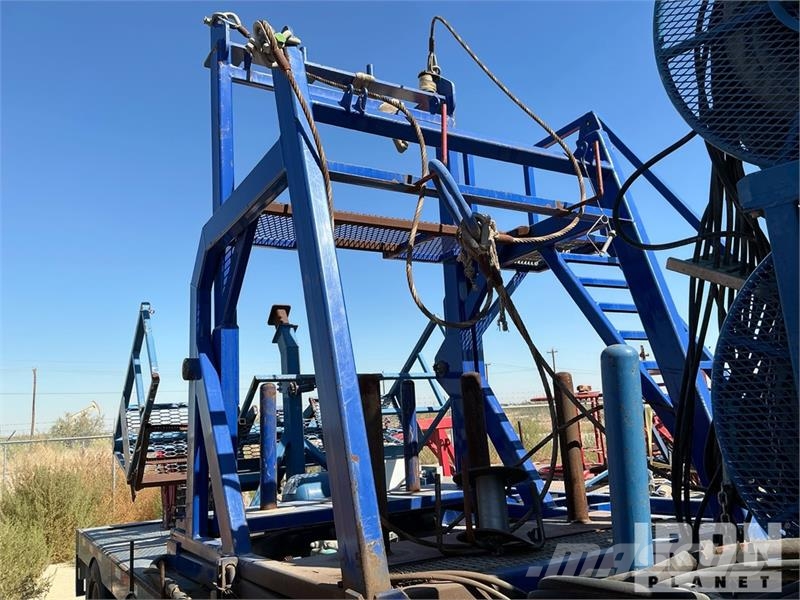 Loadcraft (6) 49 ft Coil Tubing Reel Trailer Processing Equipment