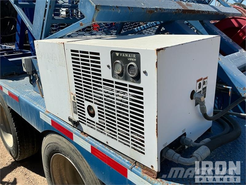 Loadcraft (6) 49 ft Coil Tubing Reel Trailer Processing Equipment