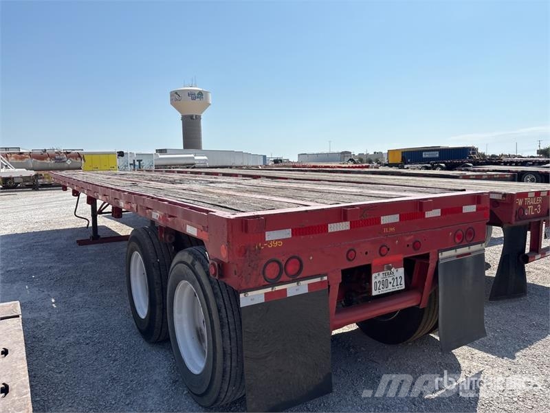 Lufkin 37 ft T/A Flatbed Trailer Valníky