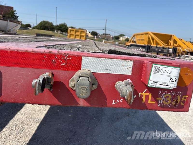 Lufkin 37 ft T/A Flatbed Trailer Valníky