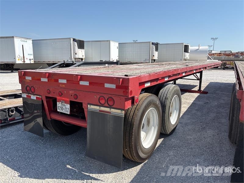 Lufkin 37 ft T/A Flatbed Trailer Valníky