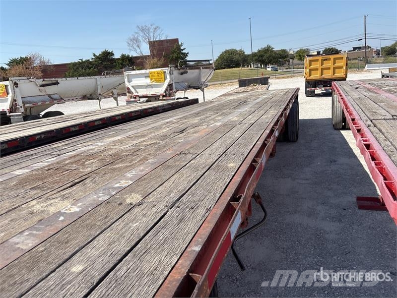 Lufkin 45 ft T/A Flatbed Trailer Valníky