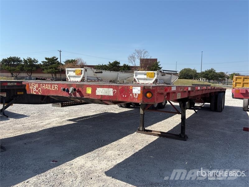Lufkin 45 ft T/A Flatbed Trailer Valníky