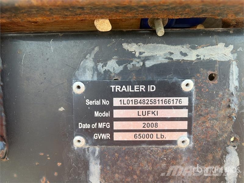 Lufkin 48 ft T/A Flatbed Trailer Valníky