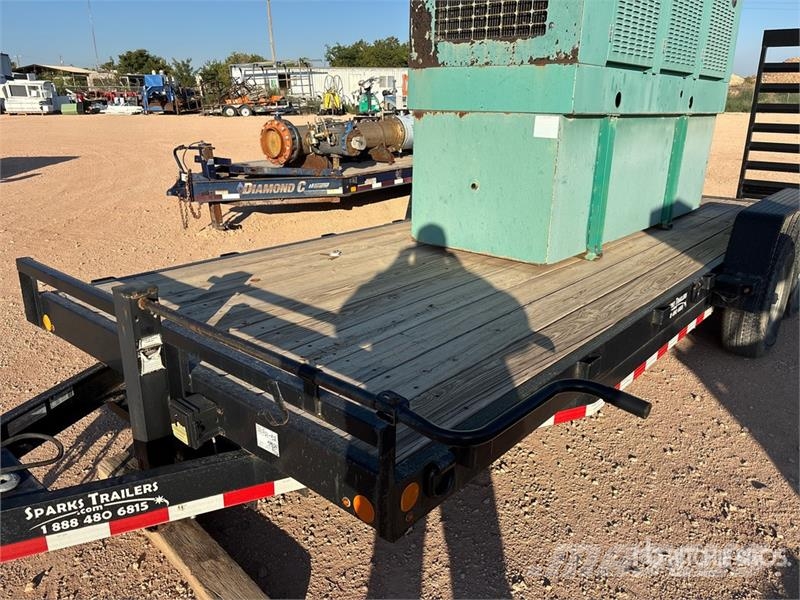Lund Manufacturing ISB83240-2E 20 ft T/A Equipment Трейлери колесного транспортного засобу