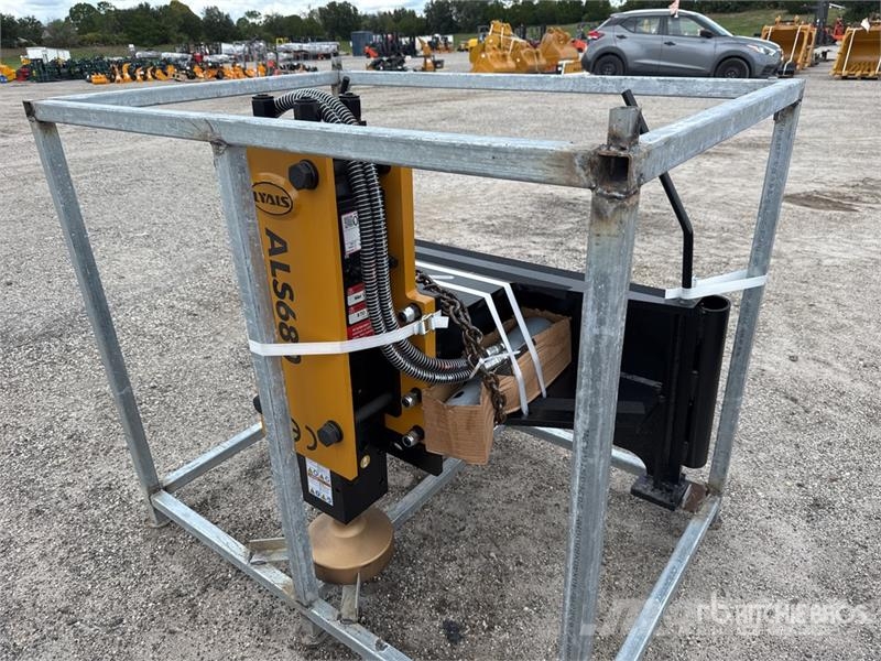 LYALS ALS680 48 in Skid Steer Post Driver (Unused) Εξοπλισμός περίφραξης