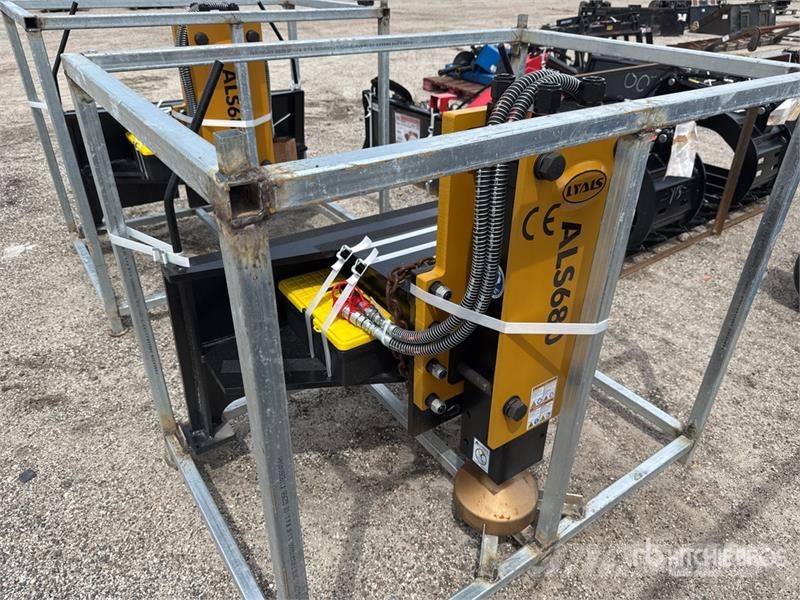 LYALS ALS680 48 in Skid Steer Post Driver (Unused) Εξοπλισμός περίφραξης