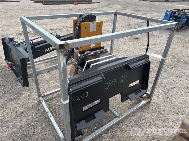 LYALS ALS680 48 in Skid Steer Post Driver (Unused) Εξοπλισμός περίφραξης