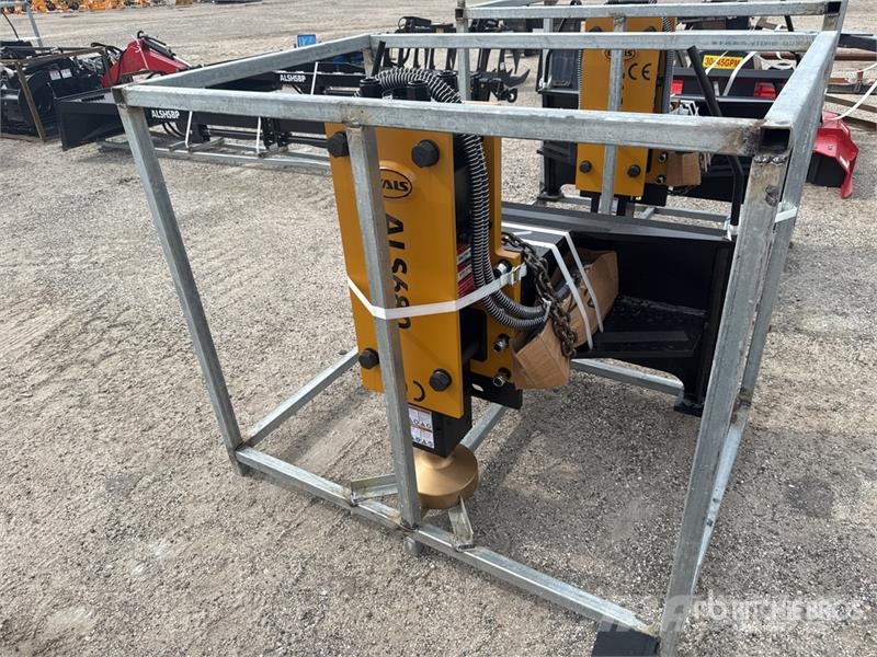 LYALS ALS680 48 in Skid Steer Post Driver (Unused) Εξοπλισμός περίφραξης