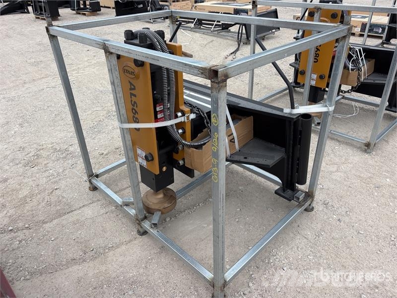  LYALS ALS680 Skid Steer Post Driver (Unused) Fencing equipment