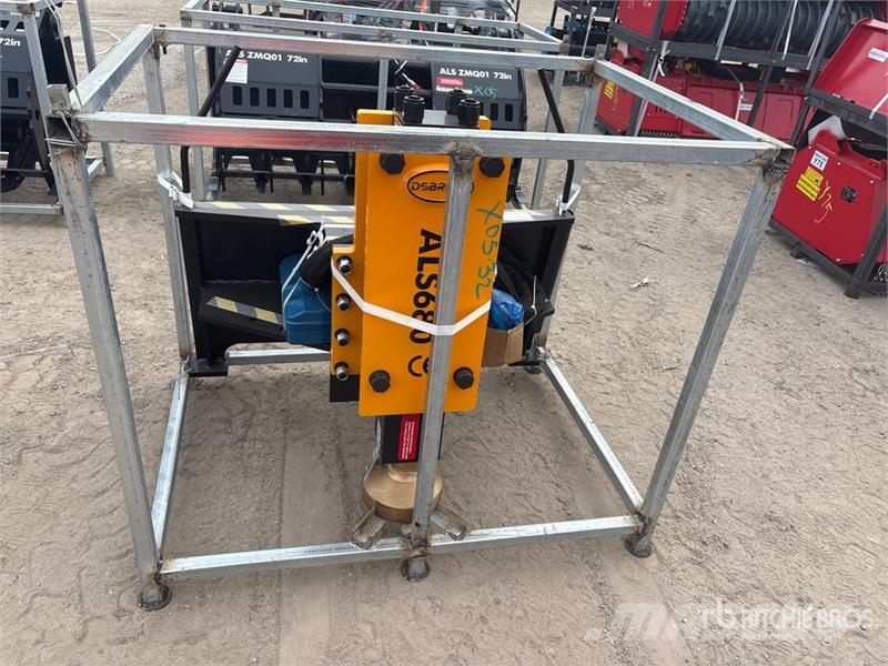 LYALS ALS680 Skid Steer Post Driver (Unused) Fencing equipment
