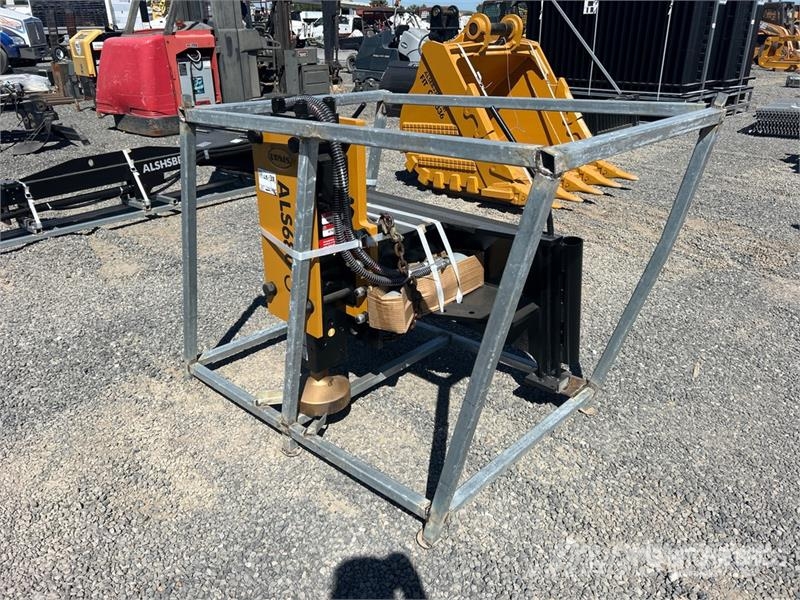 LYALS ALS680 Skid Steer Post Driver (Unused) Fencing equipment