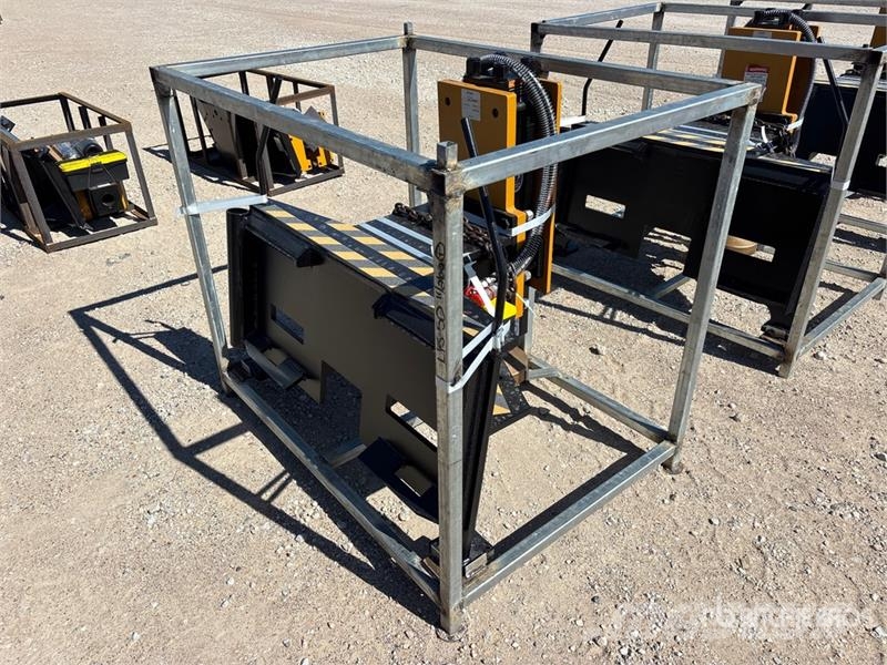 LYALS ALS680 Skid Steer Post Driver (Unused) Piirdeaia varustus