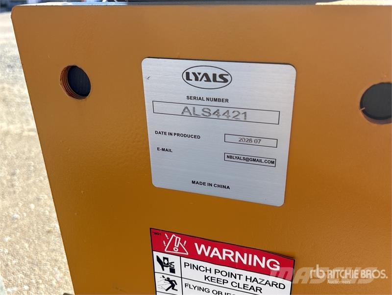  LYALS ALS680 Skid Steer Post Driver (Unused) Fencing equipment