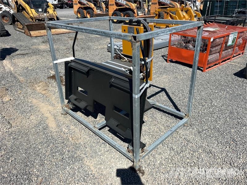 LYALS ALS680 Skid Steer Post Driver (Unused) Fencing equipment