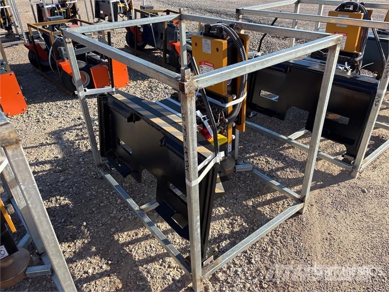  LYALS ALS680 Skid Steer Post Driver (Unused) Fencing equipment