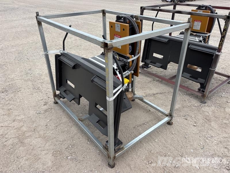  LYALS ALS680 Skid Steer Post Driver (Unused) Fencing equipment