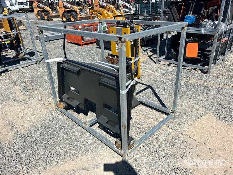 LYALS ALS680 Skid Steer Post Driver (Unused) Fencing equipment
