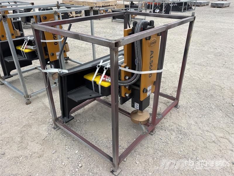  LYALS ALS680 Skid Steer Post Driver (Unused) Fencing equipment