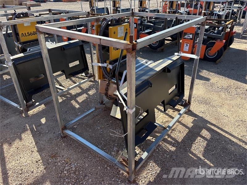  LYALS ALS680 Skid Steer Post Driver (Unused) Fencing equipment