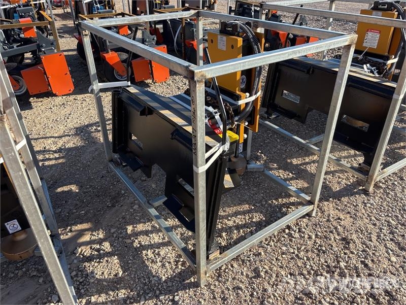  LYALS ALS680 Skid Steer Post Driver (Unused) Fencing equipment