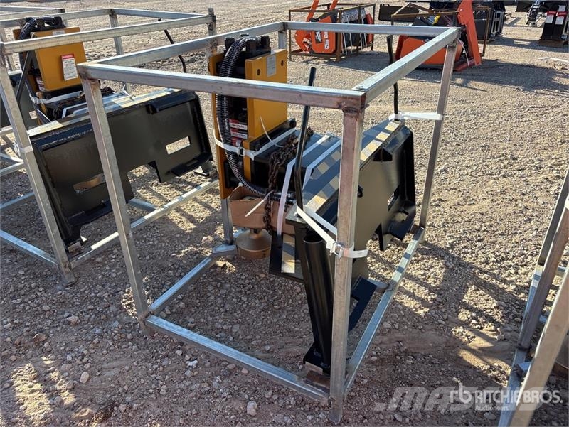  LYALS ALS680 Skid Steer Post Driver (Unused) Fencing equipment