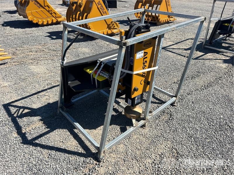 LYALS ALS680 Skid Steer Post Driver (Unused) Fencing equipment