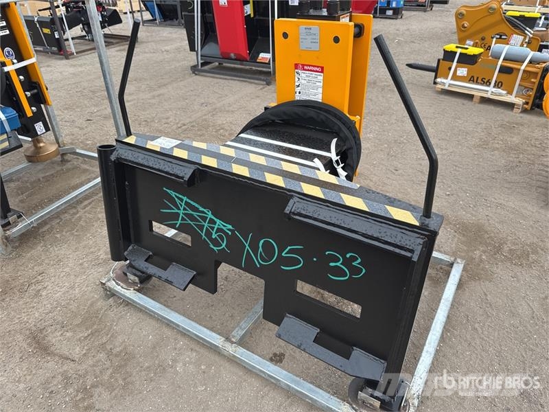 LYALS ALS680 Skid Steer Post Driver (Unused) Equipamentos de vedação