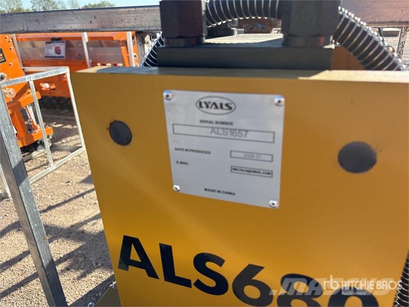  LYALS ALS680 Skid Steer Post Driver (Unused) Fencing equipment