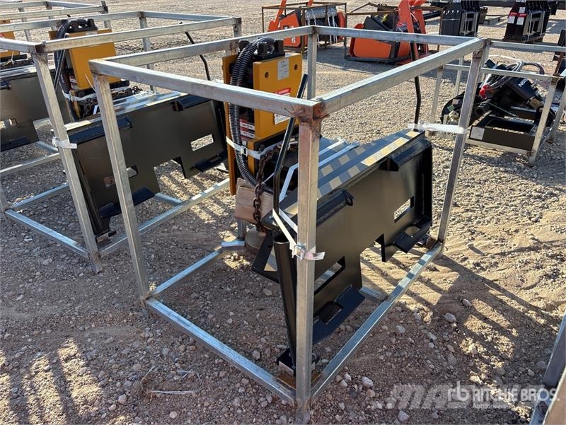 LYALS ALS680 Skid Steer Post Driver (Unused) Fencing equipment