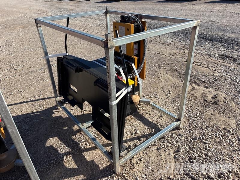  LYALS ALS680 Skid Steer Post Driver (Unused) Fencing equipment
