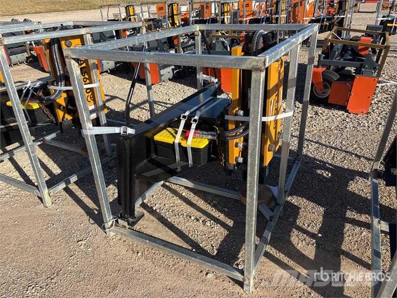  LYALS ALS680 Skid Steer Post Driver (Unused) Fencing equipment