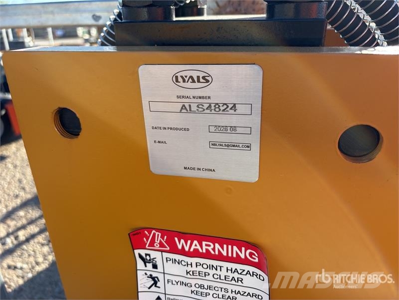 LYALS ALS680 Skid Steer Post Driver (Unused) Fencing equipment