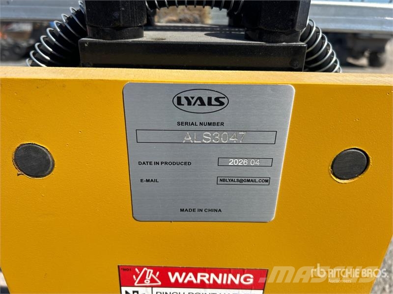 LYALS ALS680 Skid Steer Post Driver (Unused) Fencing equipment