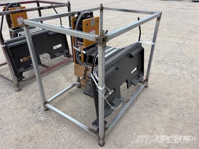  LYALS ALS680 Skid Steer Post Driver (Unused) Fencing equipment