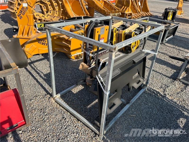 LYALS ALS680 Skid Steer Post Driver (Unused) Zäune und Zubehör
