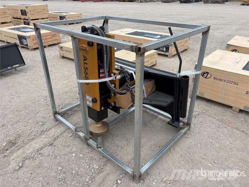  LYALS ALS680 Skid Steer Post Driver (Unused) Fencing equipment
