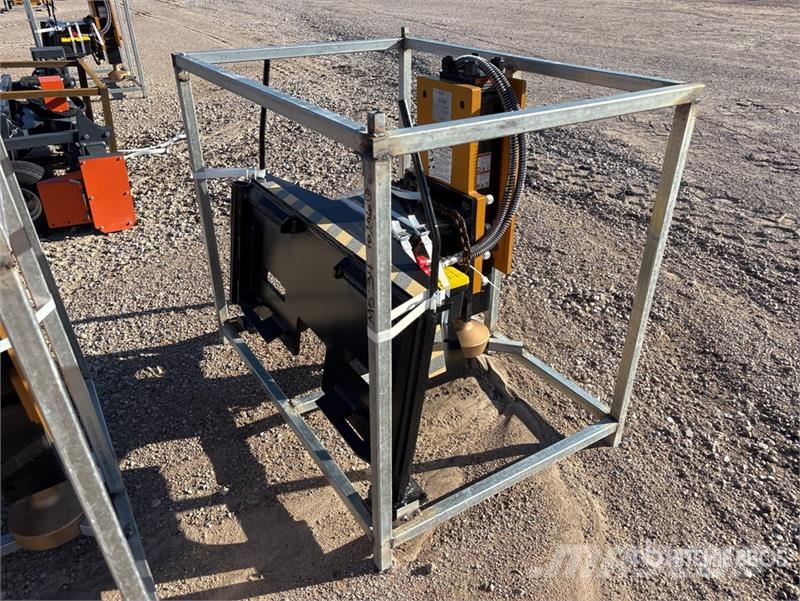 LYALS ALS680 Skid Steer Post Driver (Unused) Fencing equipment