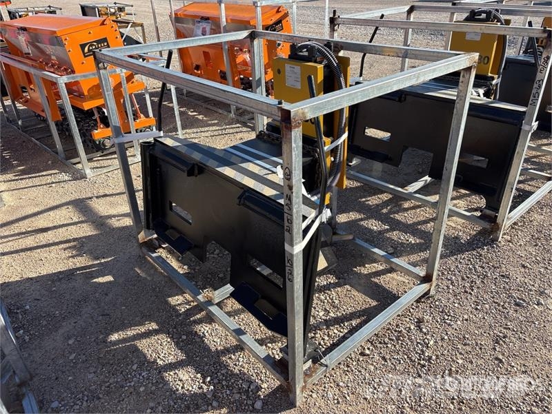  LYALS ALS680 Skid Steer Post Driver (Unused) Fencing equipment