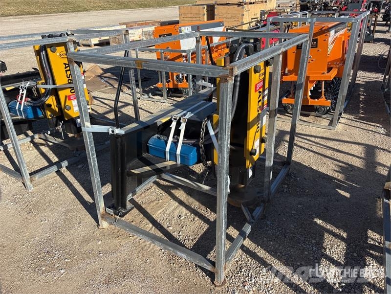  LYALS ALS680 Skid Steer Post Driver (Unused) Fencing equipment