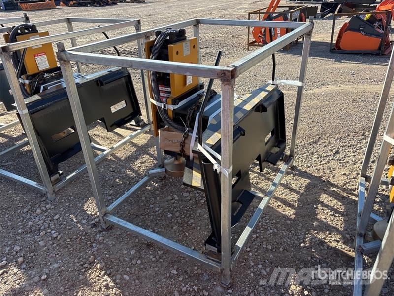  LYALS ALS680 Skid Steer Post Driver (Unused) Fencing equipment