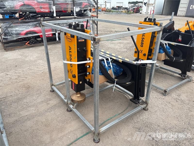 LYALS ALS680 Skid Steer Post Driver (Unused) Fencing equipment
