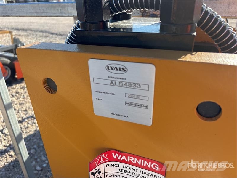  LYALS ALS680 Skid Steer Post Driver (Unused) Fencing equipment