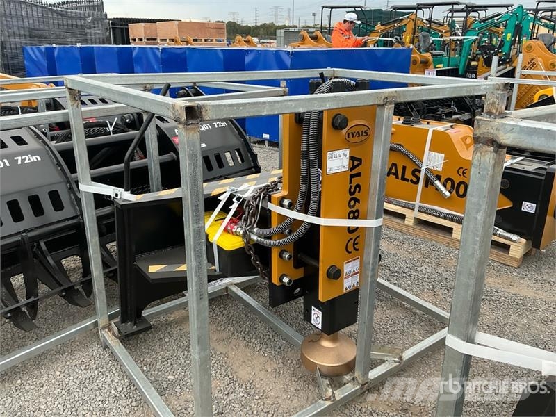  LYALS ALS680 Skid Steer Post Driver (Unused) Piirdeaia varustus