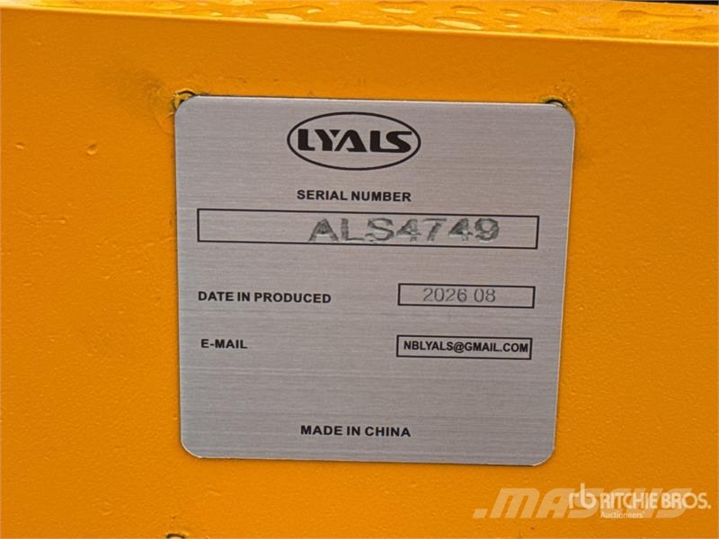 LYALS ALS680 Skid Steer Post Driver (Unused) Equipamentos de vedação